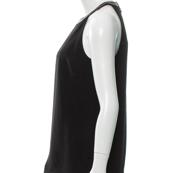 * Tibi Halter Style Top with Leather Detailing * - Picture 5 of 6